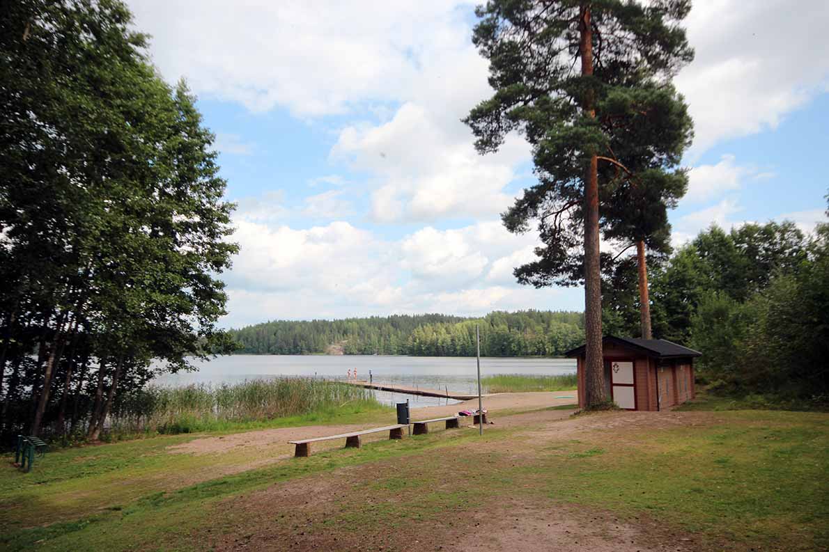 Syväjärven uimaranta, Myrskylä.