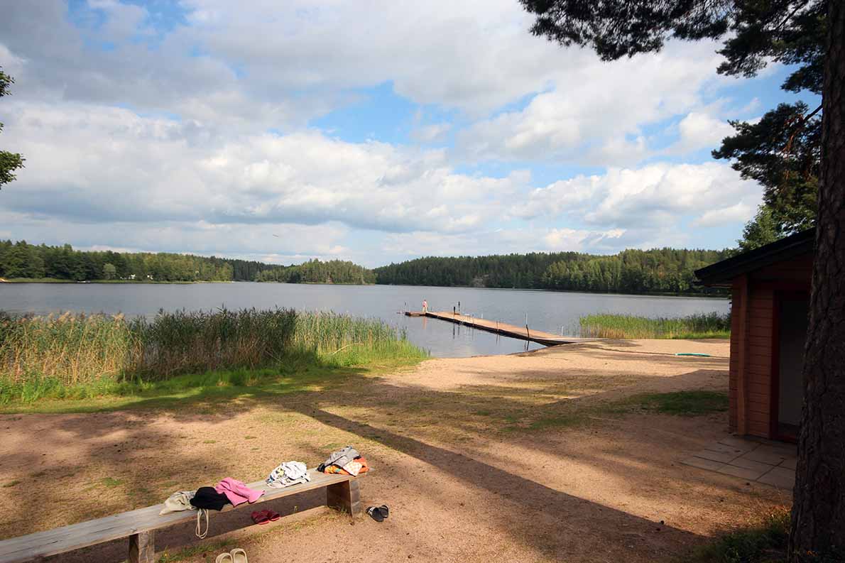 Syväjärven uimaranta, Myrskylä.