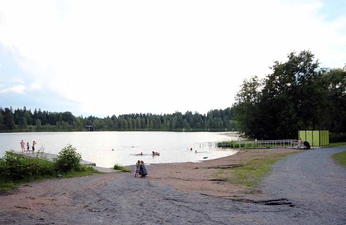 Vanhainkodin uimaranta, Nokia.