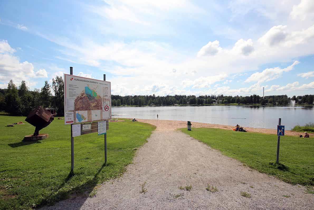 Kurikanvainion uimaranta, Pirkkala.