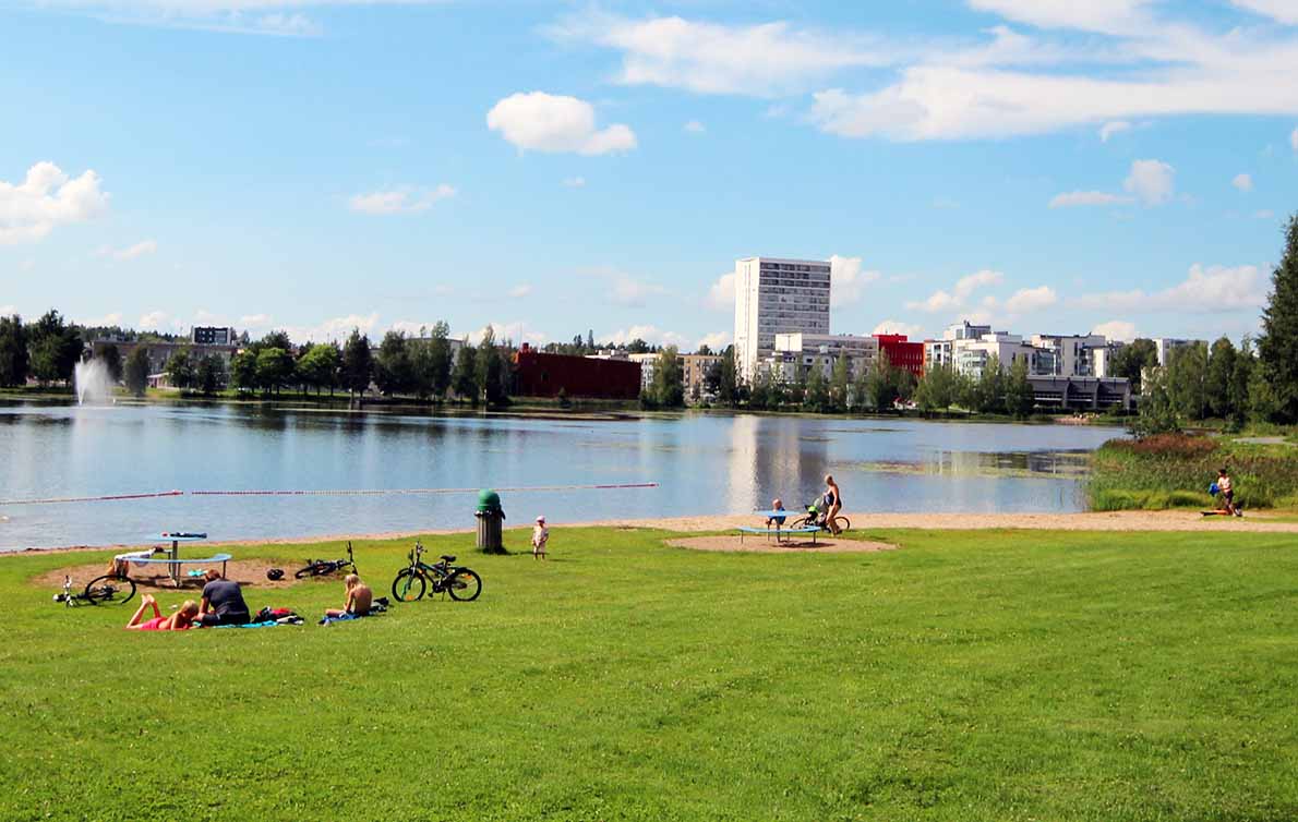 Kurikanvainion uimaranta, Pirkkala.