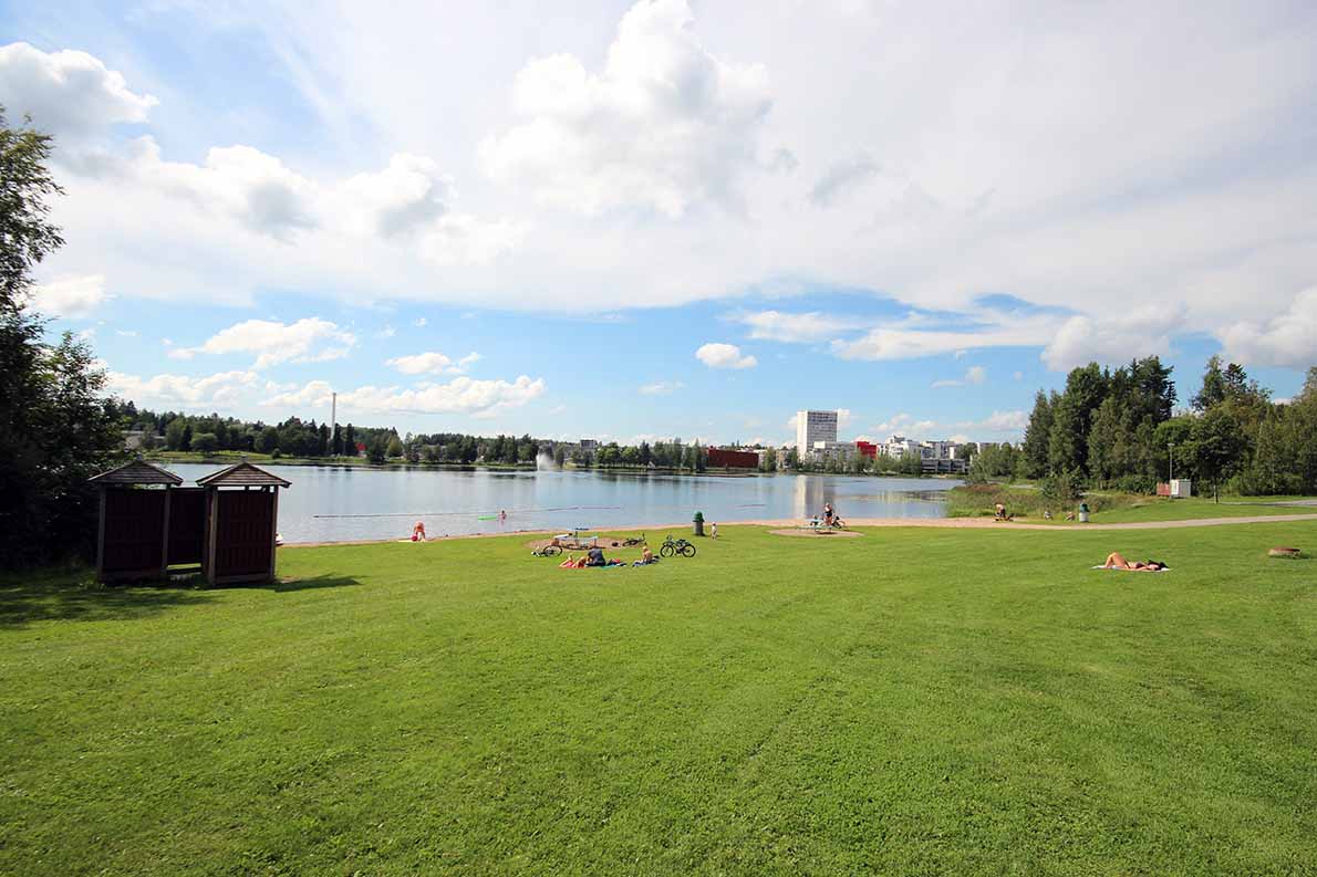 Kurikanvainion uimaranta, Pirkkala.