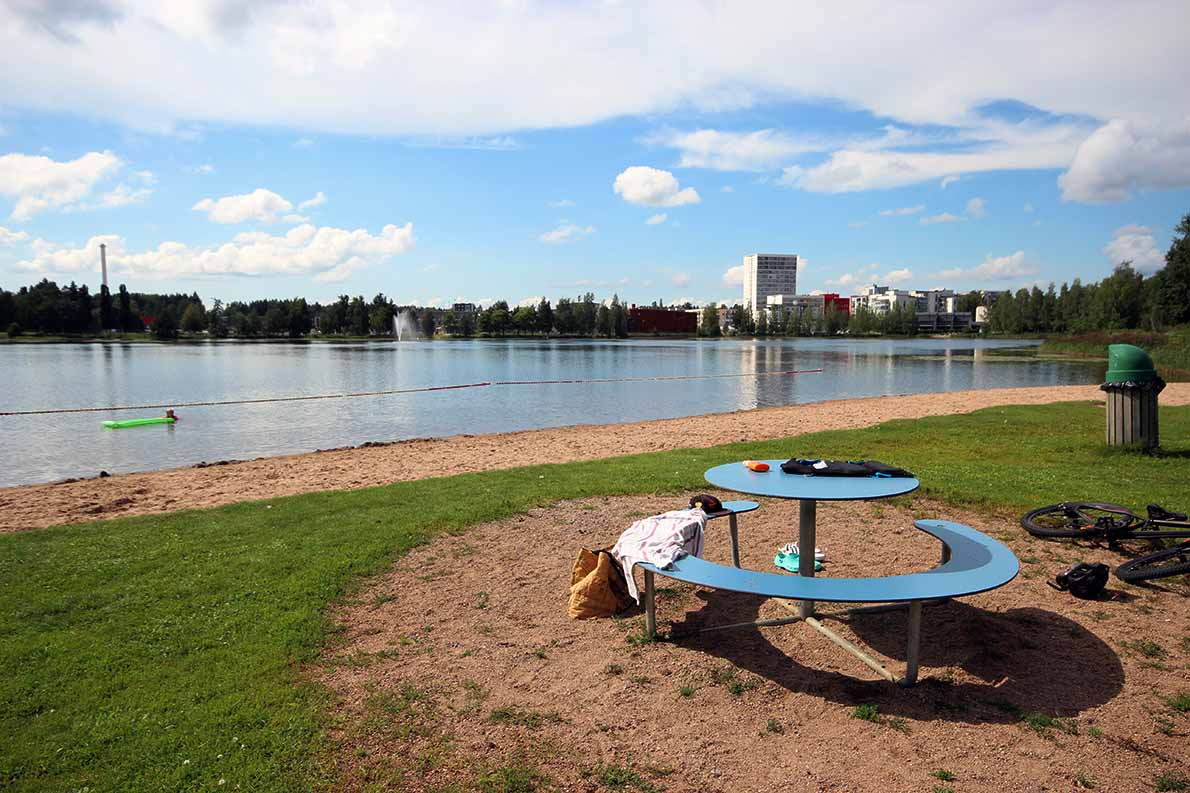 Kurikanvainion uimaranta, Pirkkala.