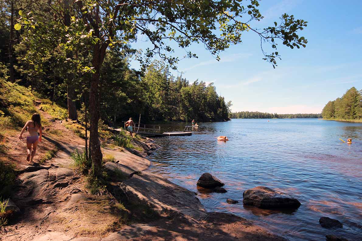 Grabbskogin uimaranta, Raasepori.