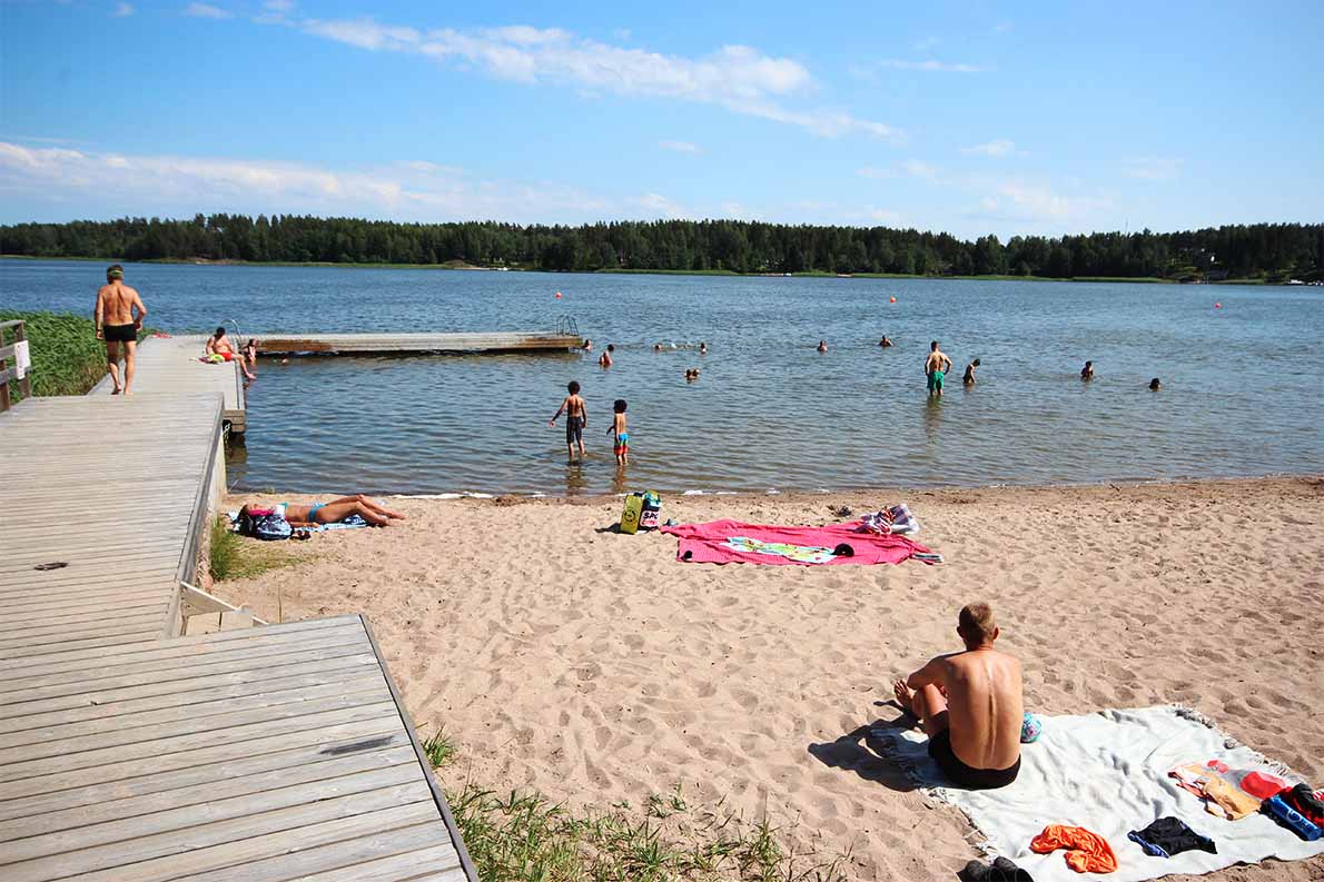 Knipnäsin uimaranta, Tammisaari, Raasepori