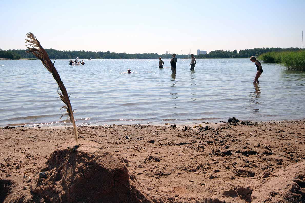 Sahanrannan uimaranta, Rauma.
