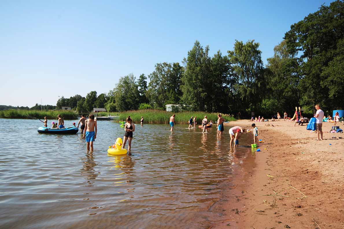 Sahanrannan uimaranta, Rauma.