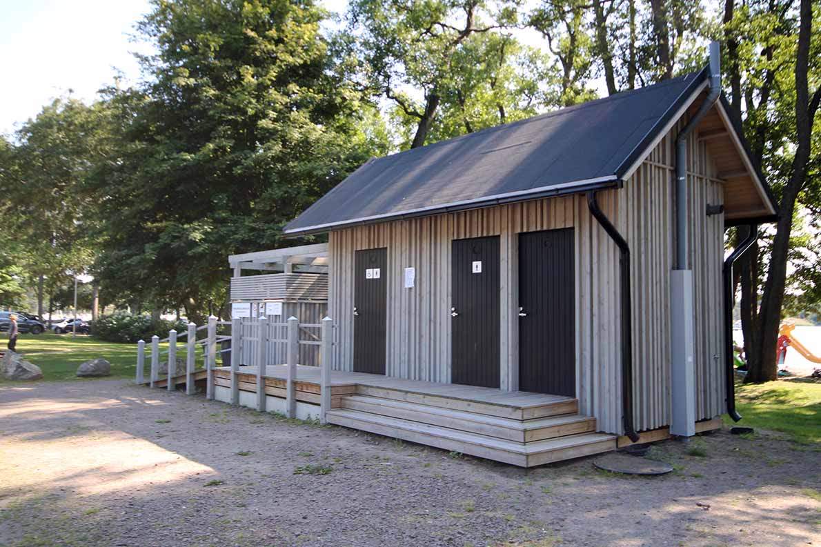 Sahanrannan uimaranta, Rauma.