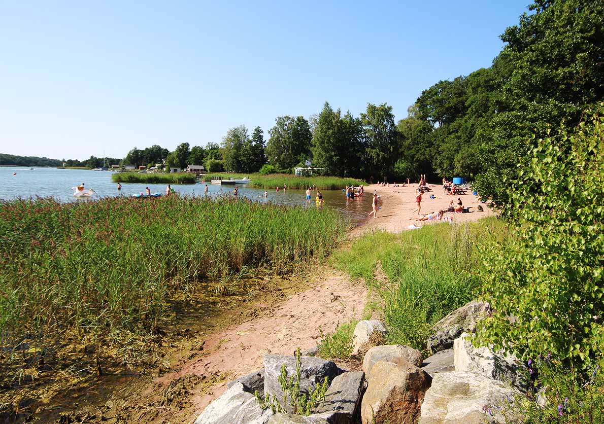 Sahanrannan uimaranta, Rauma.