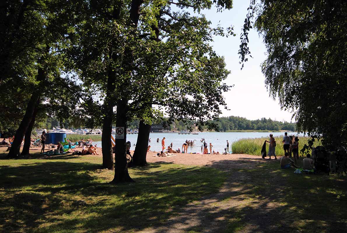 Sahanrannan uimaranta, Rauma.