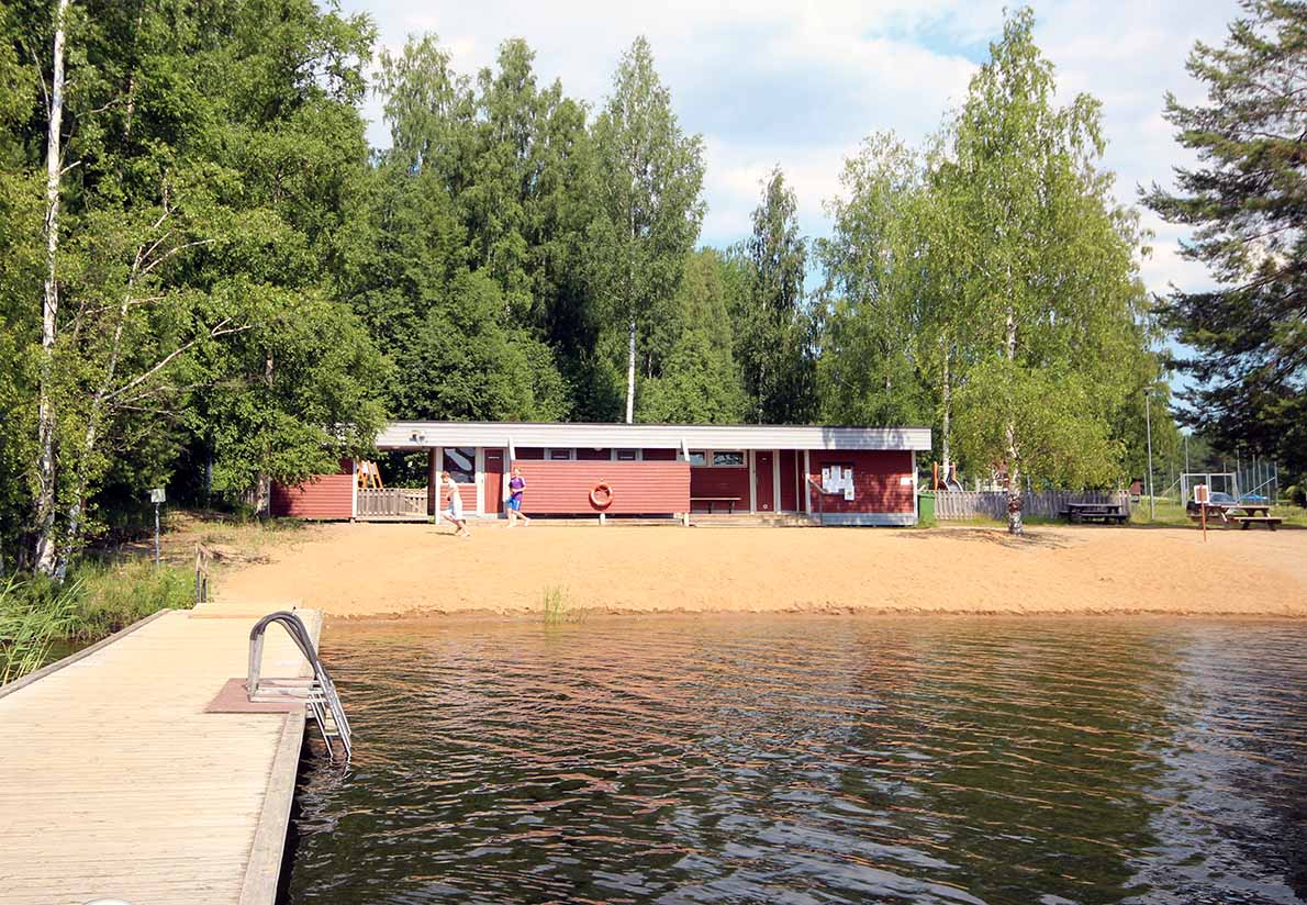 Punkaharjun keskustan uimala, Savonlinna.