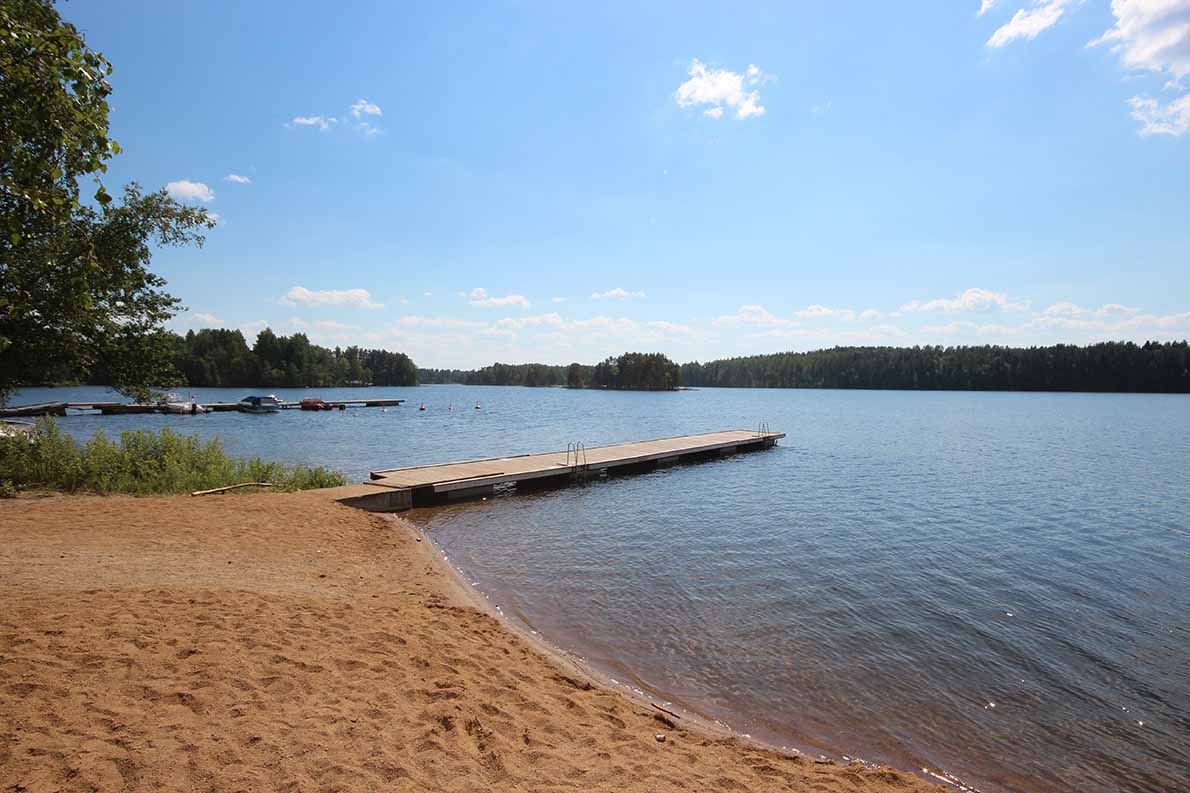 Punkaharjun keskustan uimala, Savonlinna.
