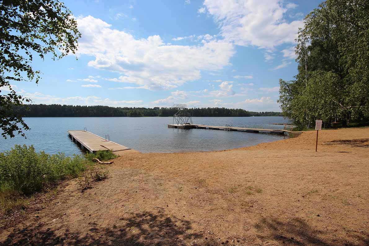 Punkaharjun keskustan uimala, Savonlinna.