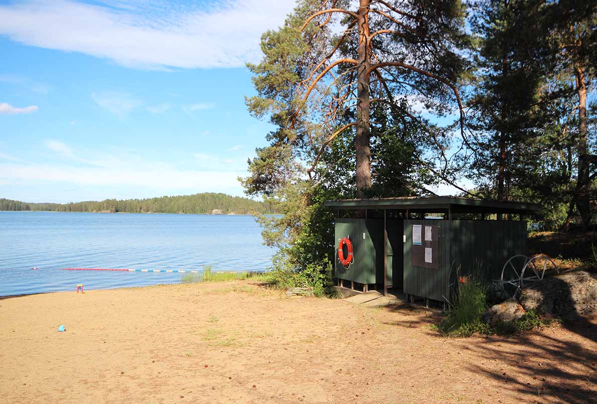 Tanhuvaaran urheiluopiston uimaranta, Savonlinna.