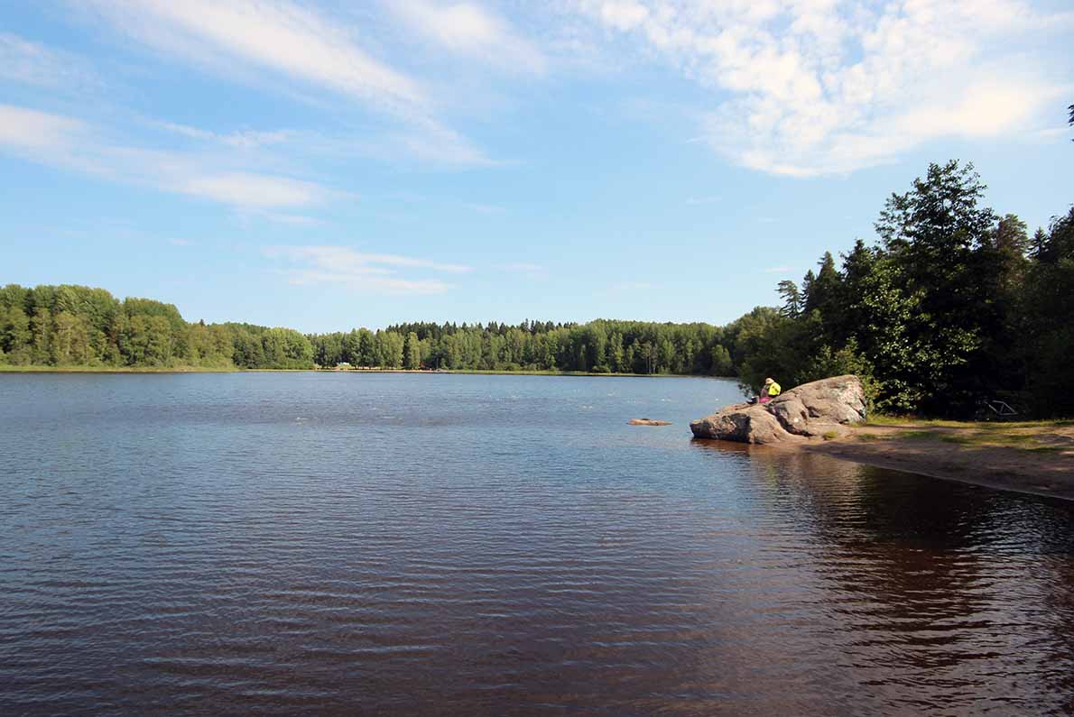 Peltolampi, Multisillan uimaranta, Tampere.