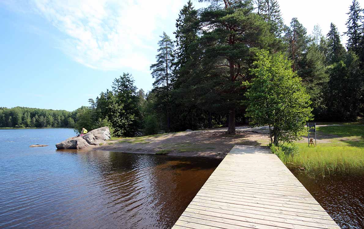 Peltolampi, Multisillan uimaranta, Tampere.