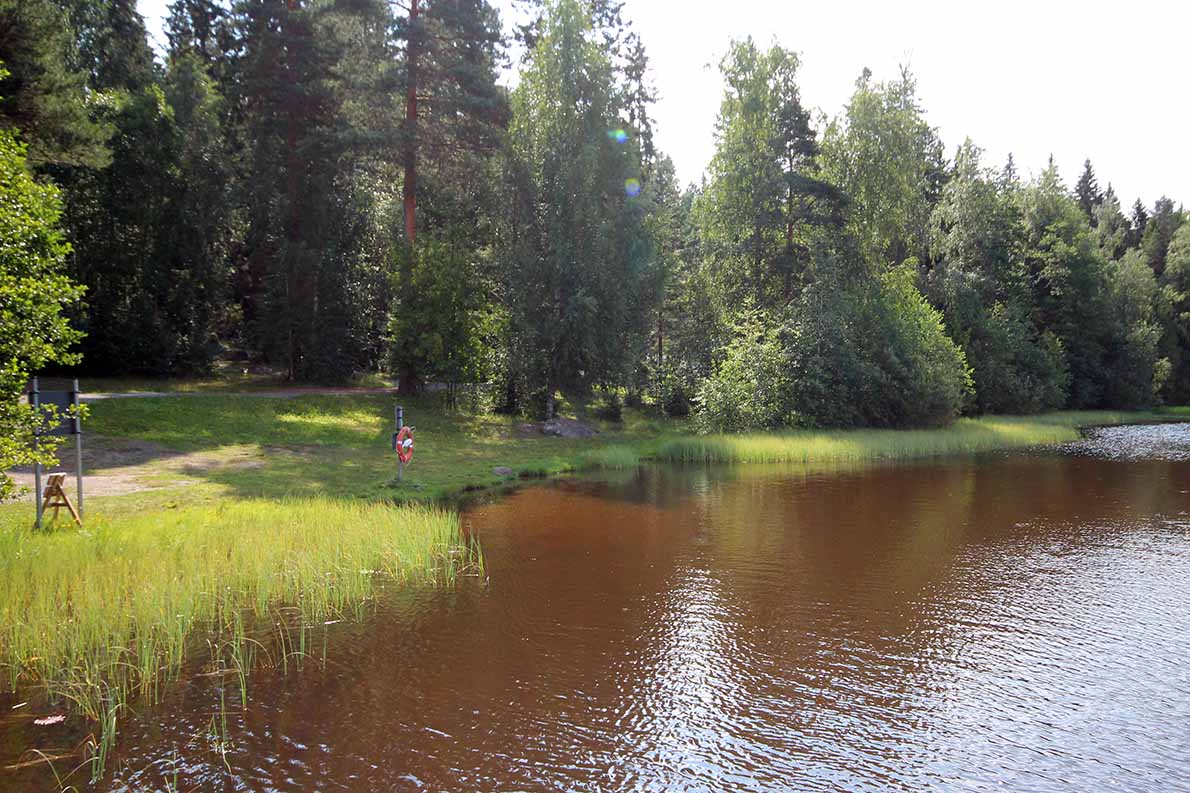 Peltolampi, Multisillan uimaranta, Tampere.