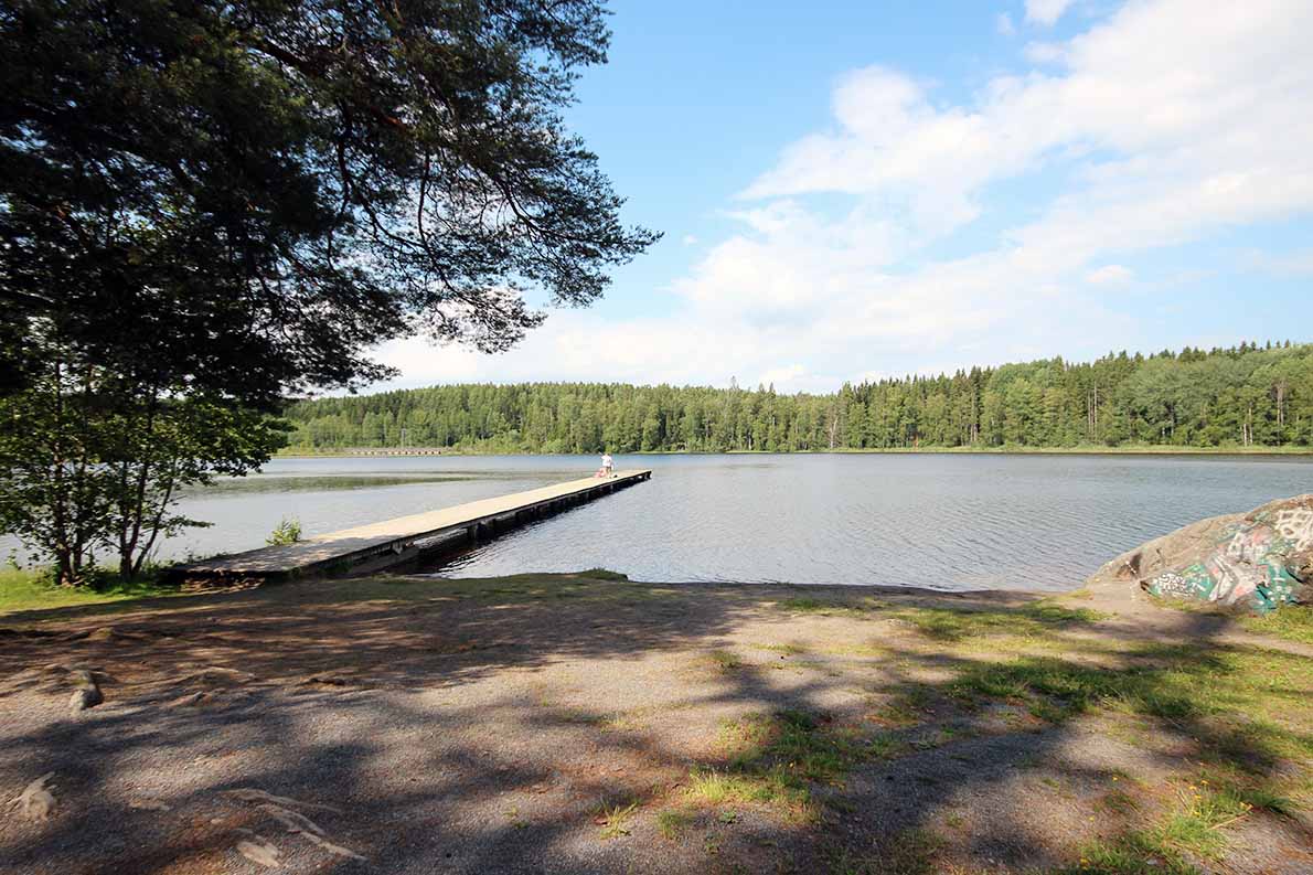 Peltolampi, Multisillan uimaranta, Tampere.