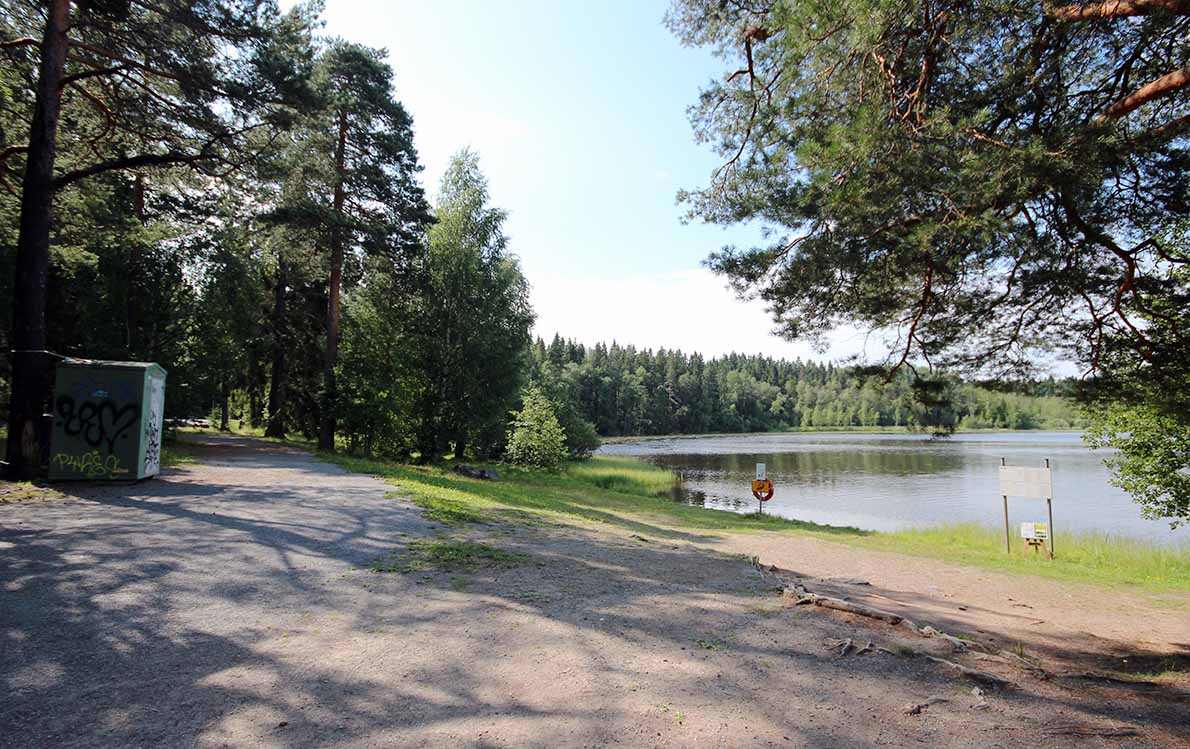 Peltolampi, Multisillan uimaranta, Tampere.