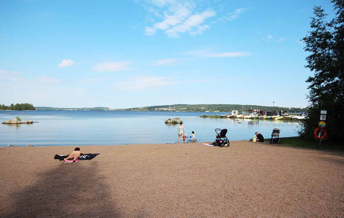 Rantaperkiön uimaranta, Tampere.