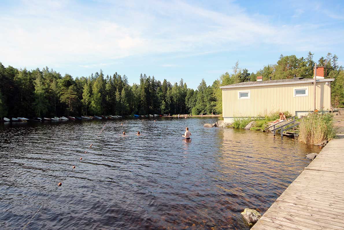 Rauhaniemen kansankylpylä, Tampere.