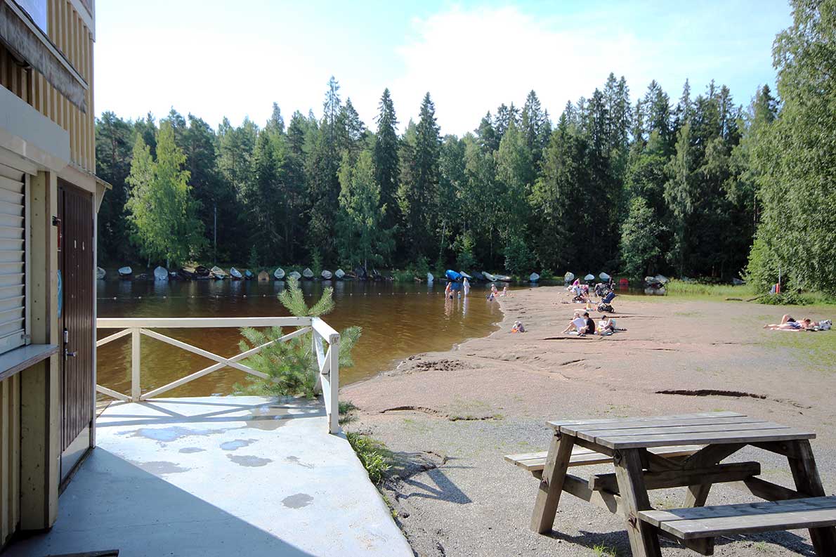 Rauhaniemen kansankylpylä, Tampere.