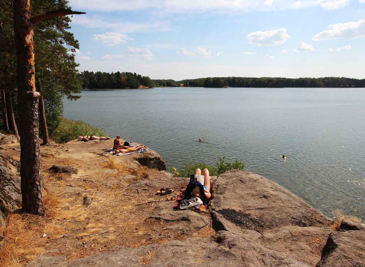 Brinkhallin uimaranta, Turku.