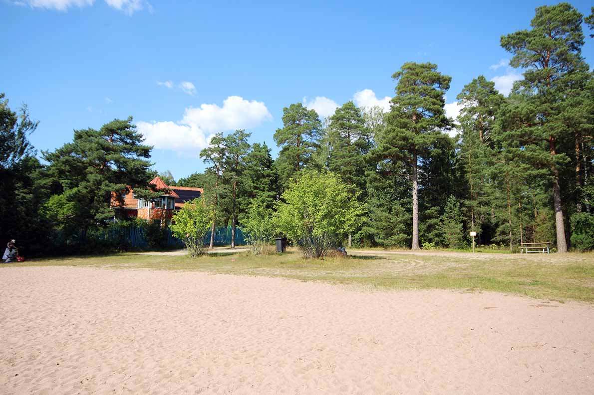 Hiun uimaranta, Uusikaupunki.