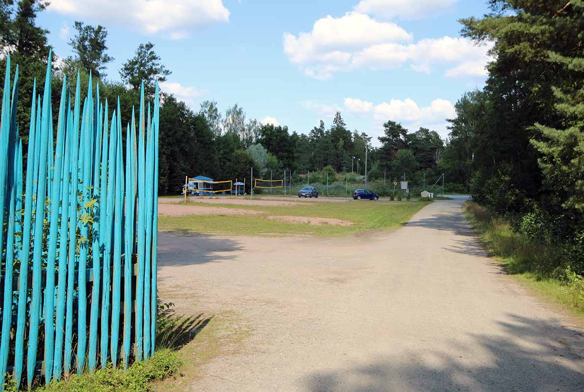 Hiun uimaranta, Uusikaupunki.