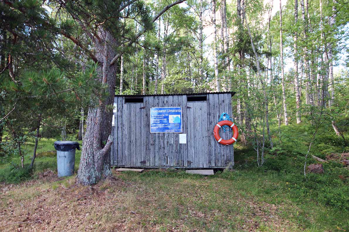 Huvisaaren uimaranta, Virolahti.