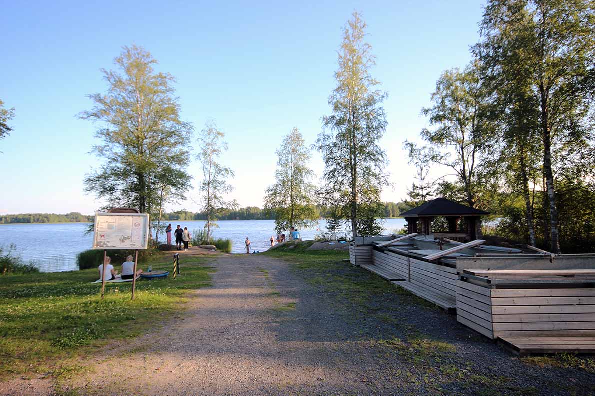 Pohjankylän uimaranta, Ylöjärvi.