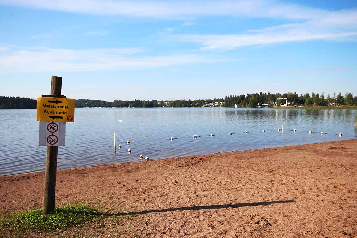 Serlanpuiston uimaranta, Ylöjärvi.