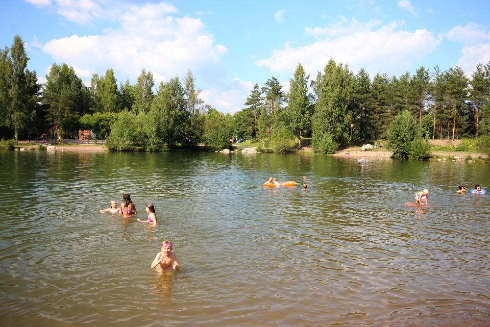 Urheilukeskuksen uimaranta, Tuusula