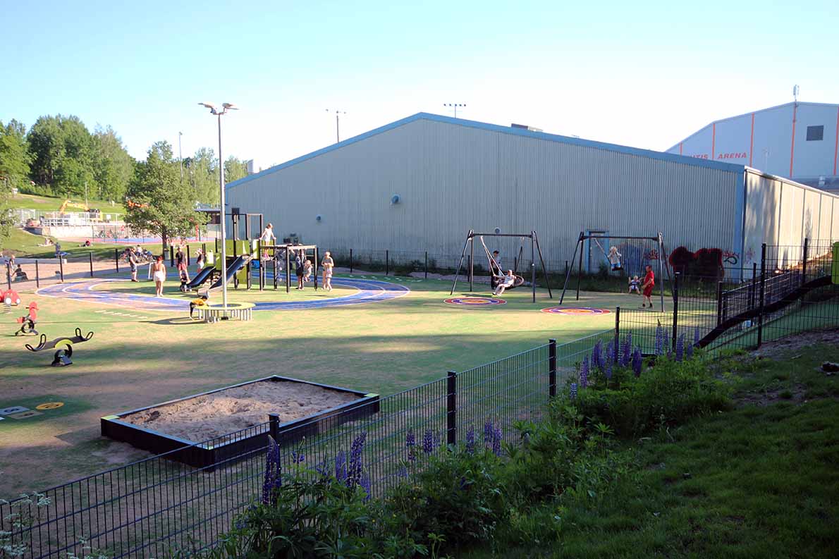 Laaksolahden urheilupuisto, Espoo.