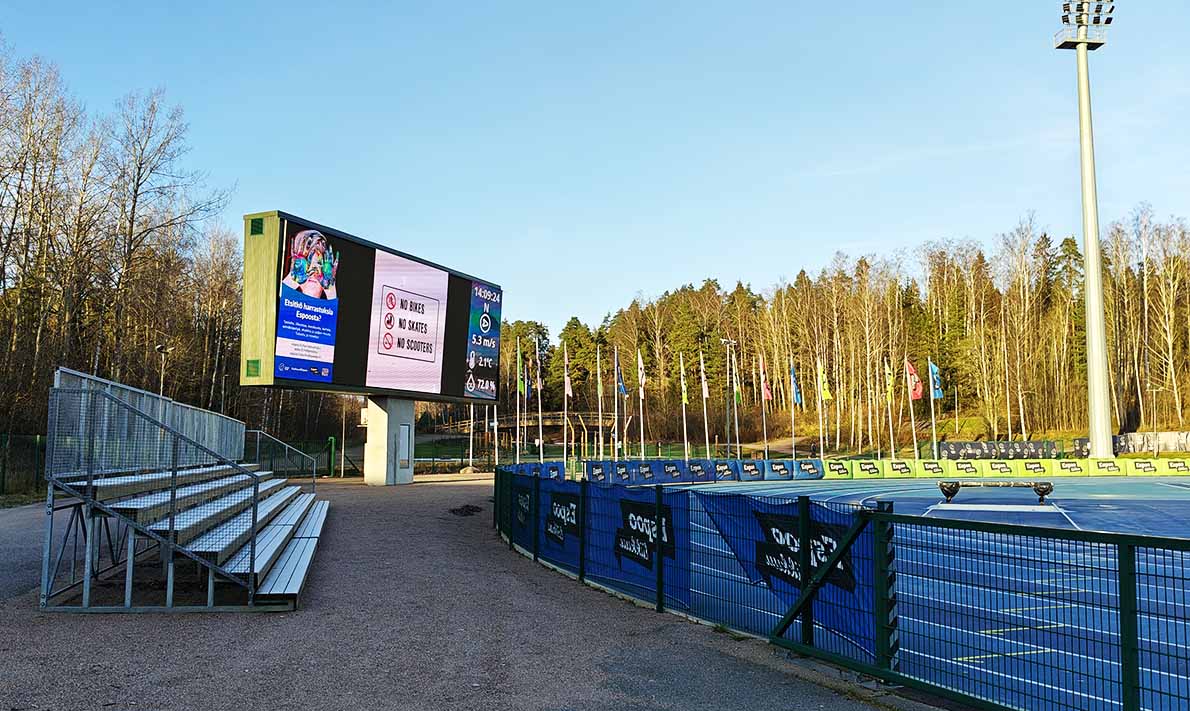 Leppävaaran stadion, Espoo.