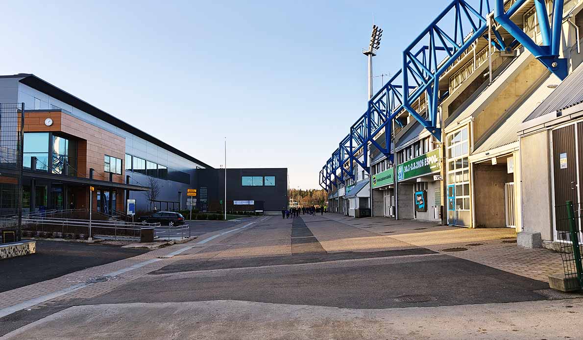 Leppävaaran stadion, Espoo.
