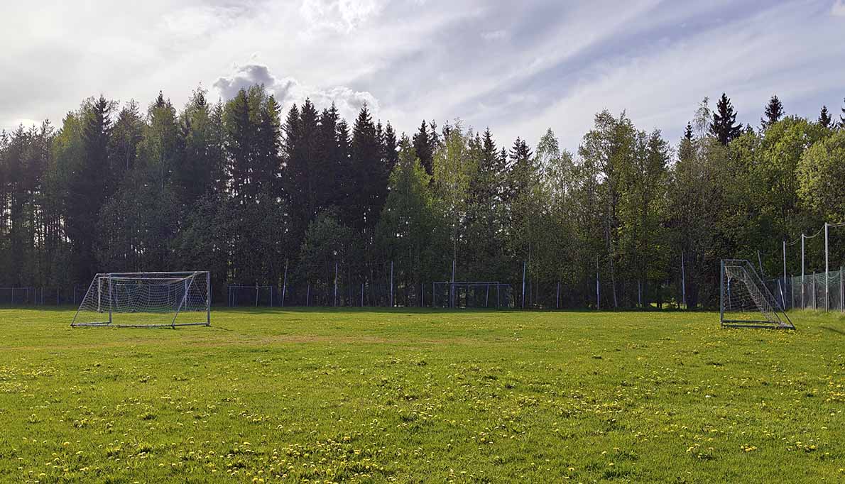 Myntinsyrjän jalkapallohalli, Espoo.