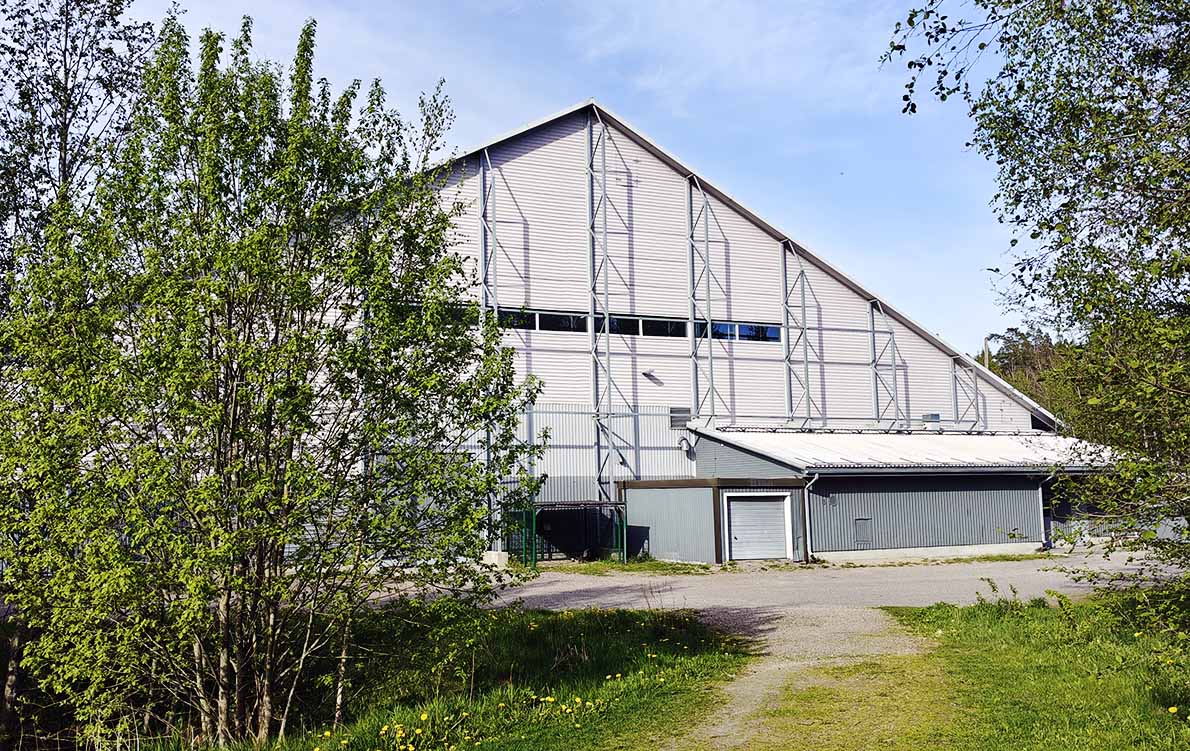 Myntinsyrjän jalkapallohalli, Espoo.