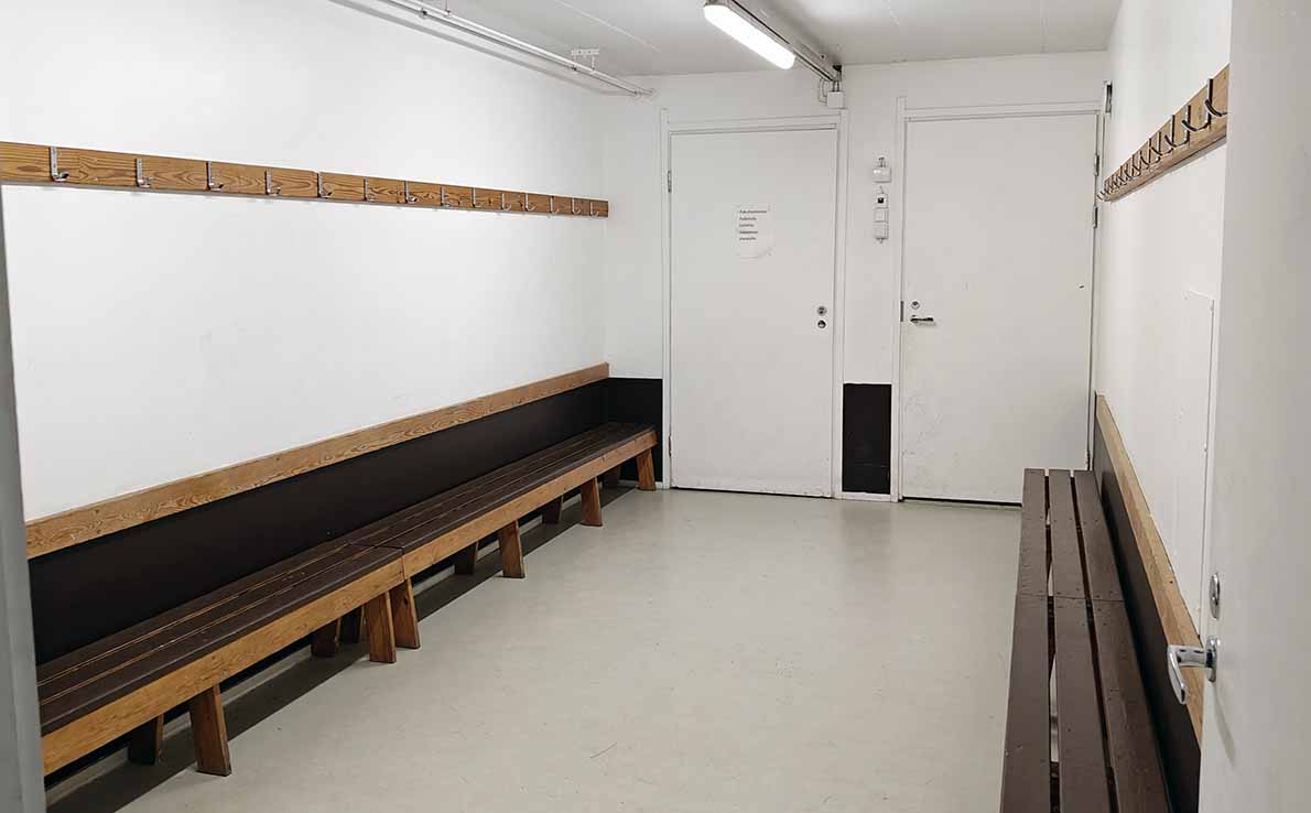 Myntinsyrjän jalkapallohalli, Espoo.