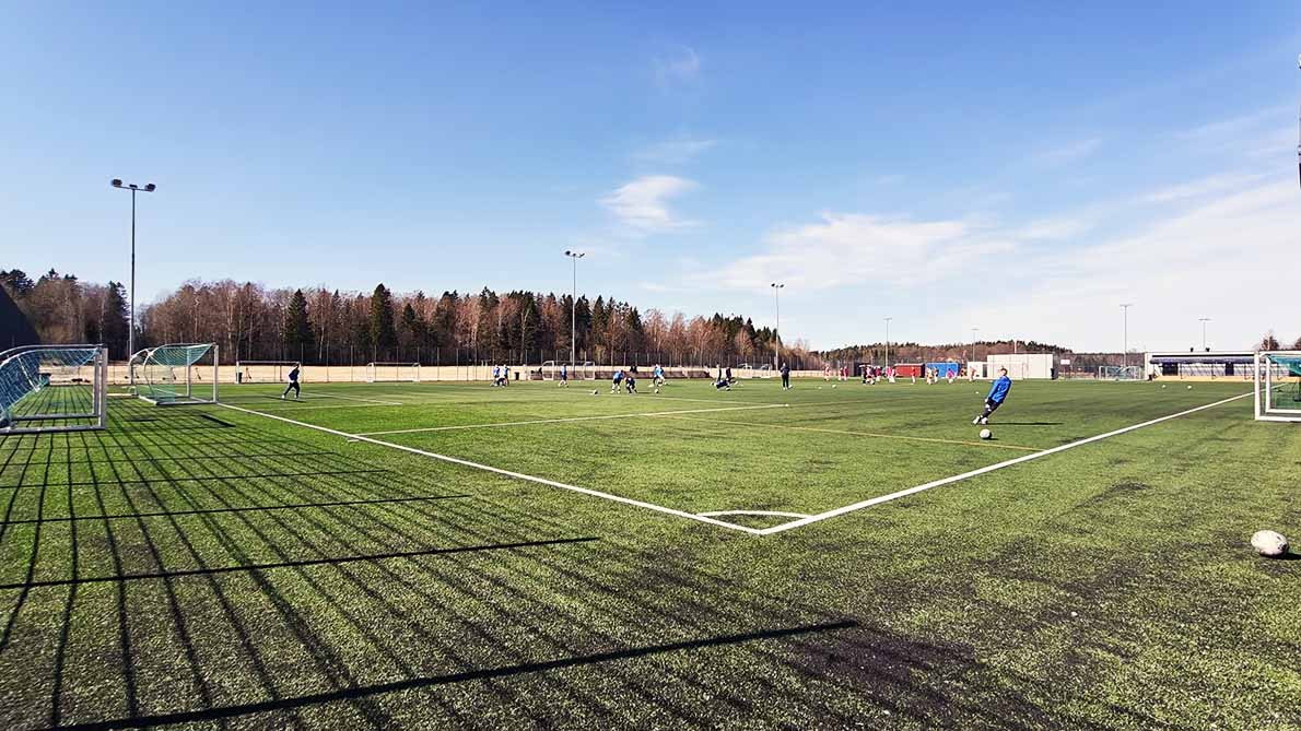 Säterinniityn tekonurmi, Espoo.