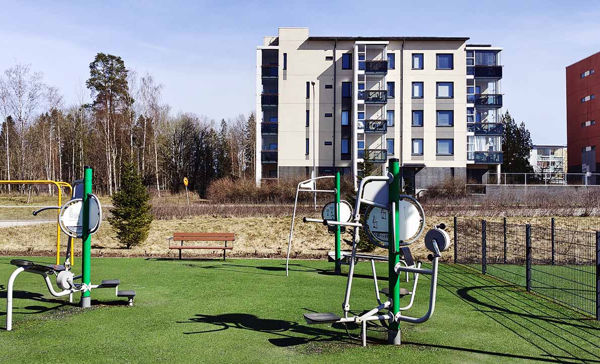 Säterinniityn tekonurmi, Espoo.