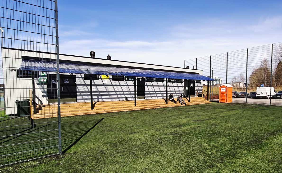 Säterinniityn tekonurmi, Espoo.