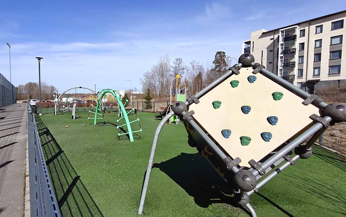 Säterinniityn tekonurmi, Espoo.