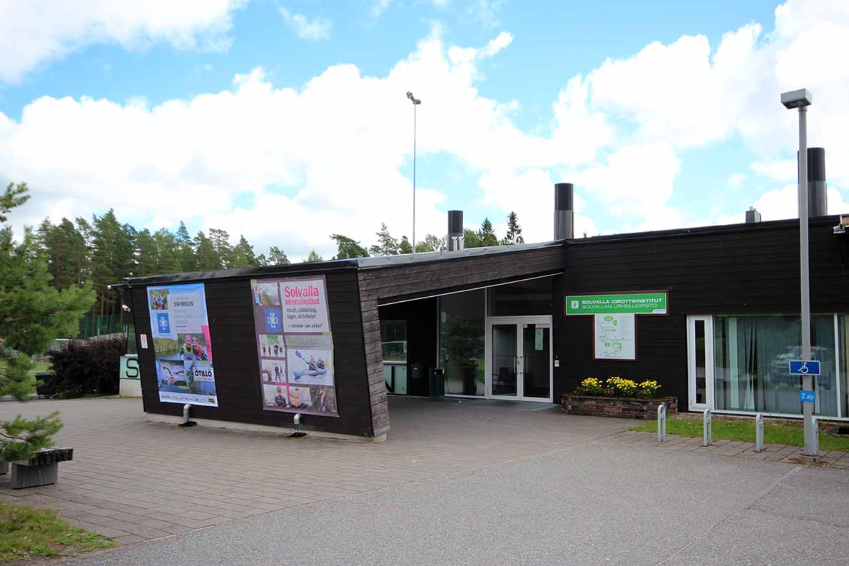 Solvallan urheilukenttä, Espoo.