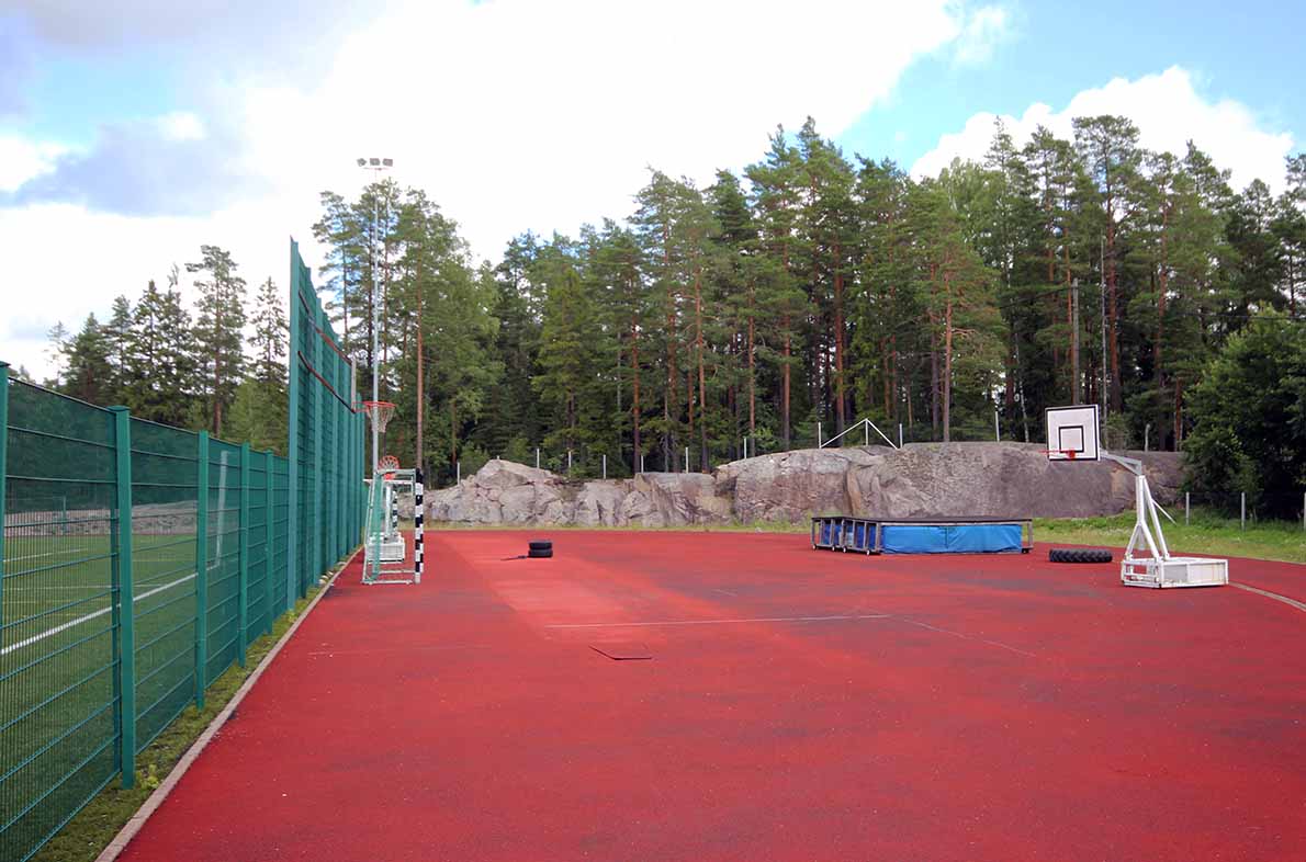 Solvallan urheilukenttä, Espoo.