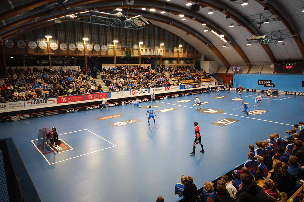 Tapiolan urheiluhalli, Espoo.