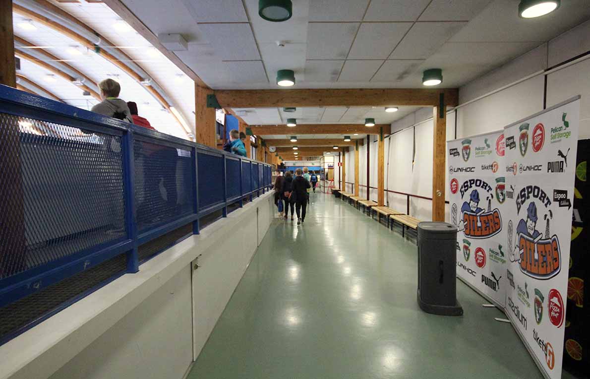 Tapiolan urheiluhalli, Espoo.