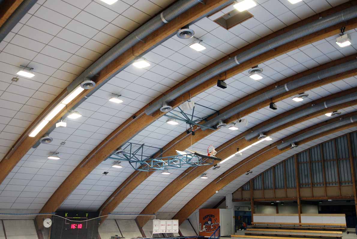 Tapiolan urheiluhalli, Espoo.