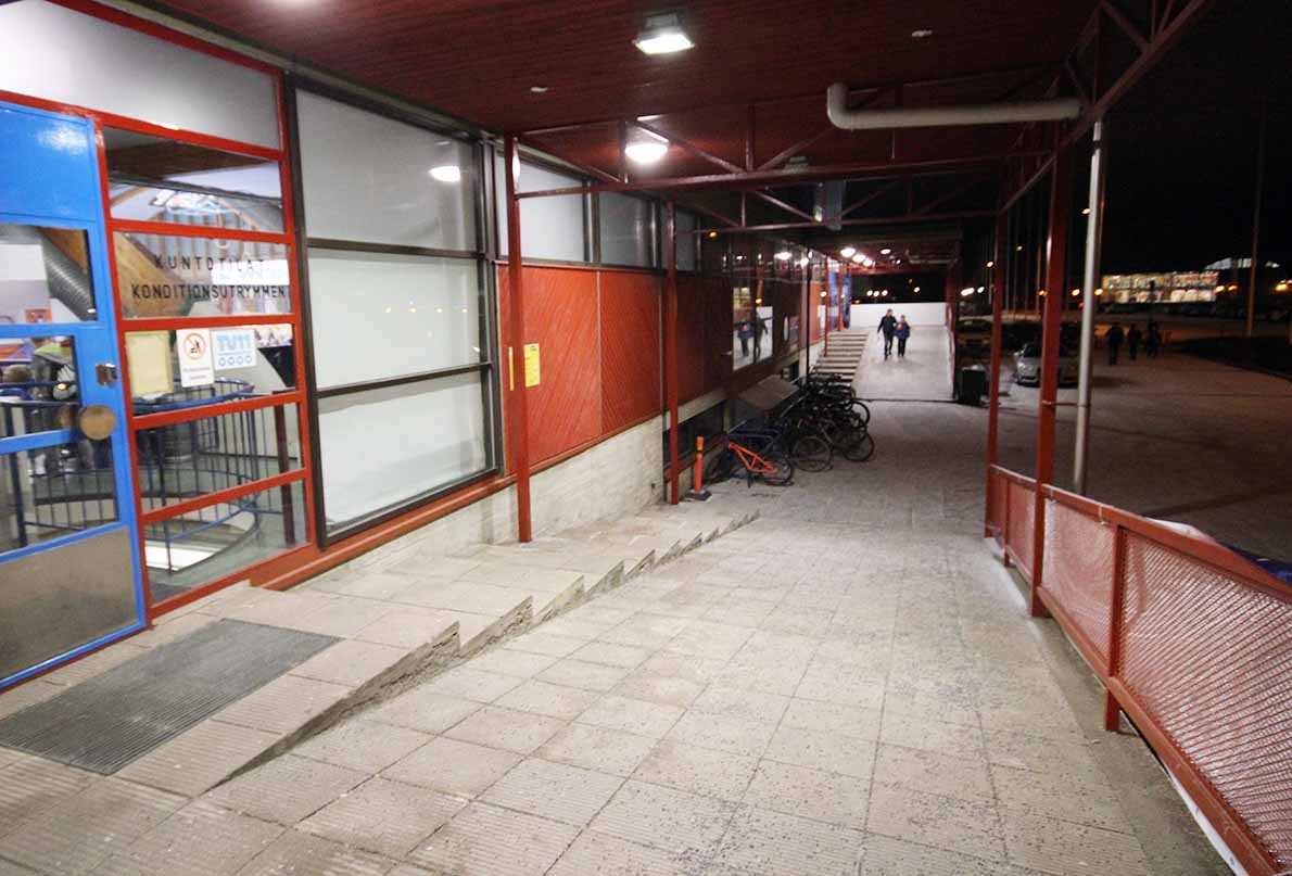 Tapiolan urheiluhalli, Espoo.