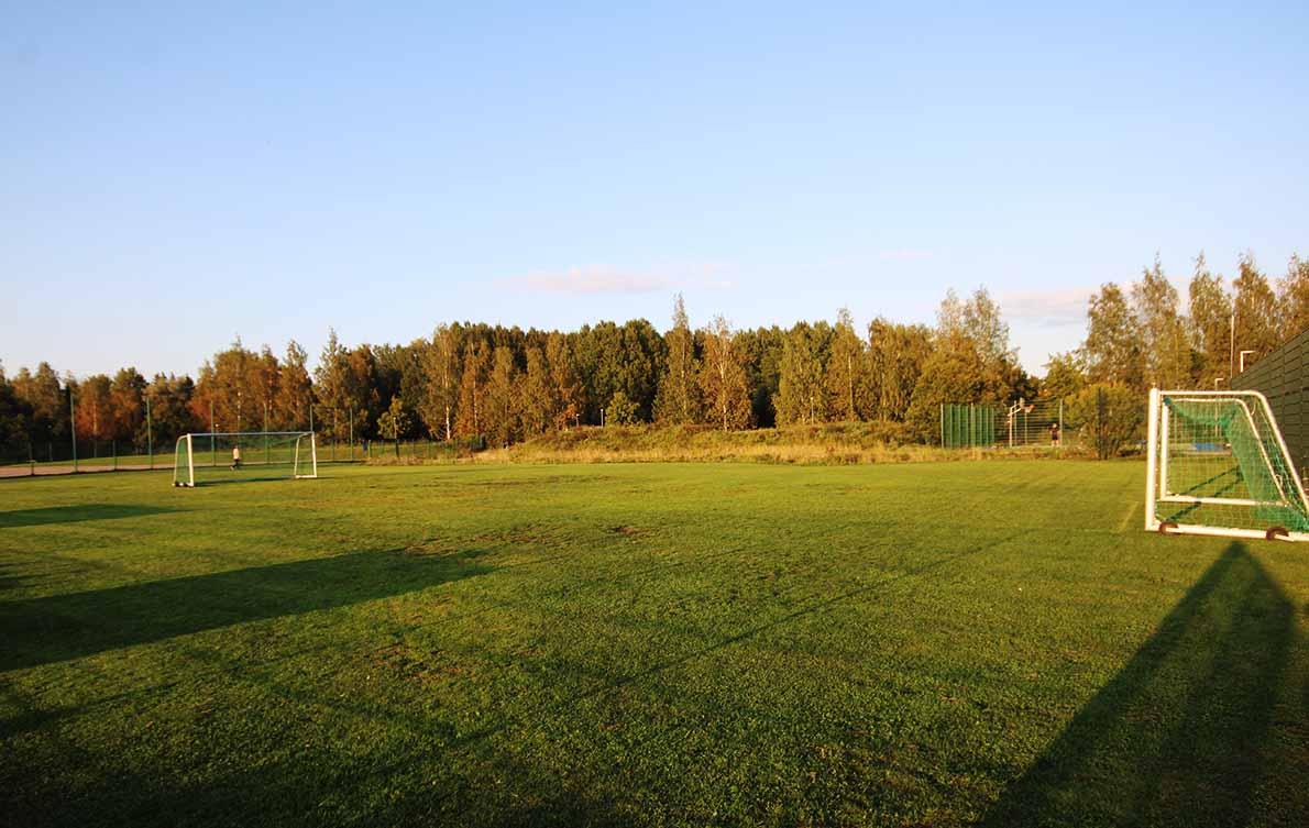 Pukinmäen liikuntapuisto.